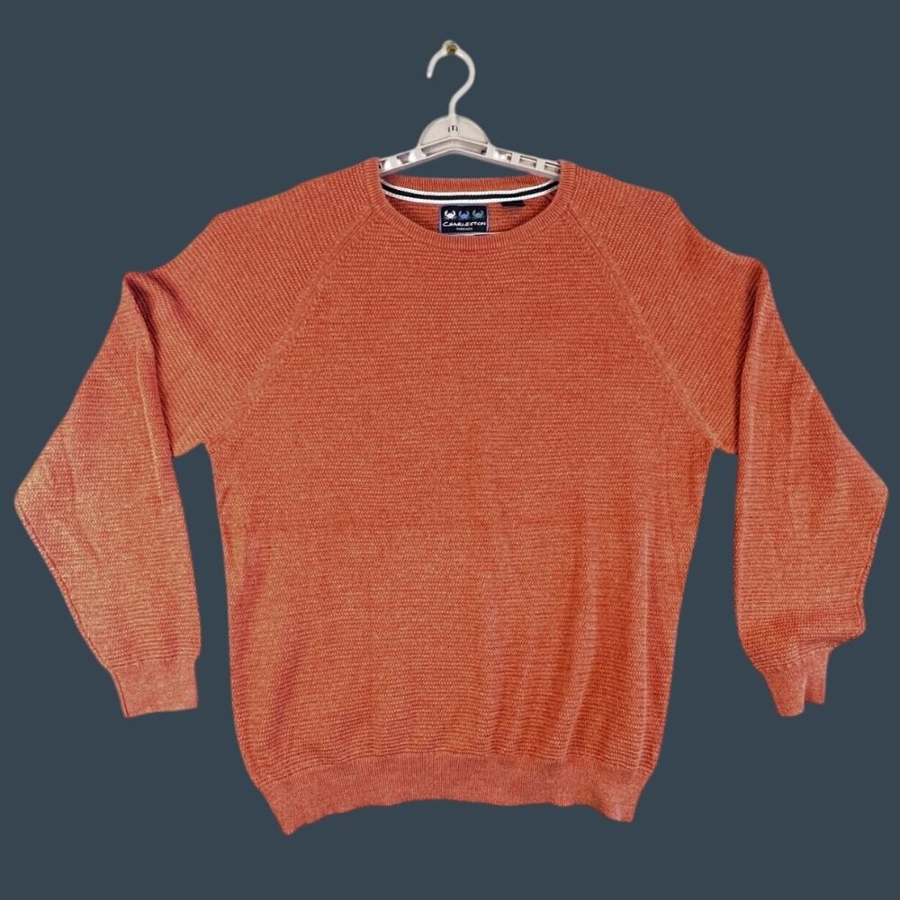 Charleston Threads Sweater Mens XL Crewneck Pullover Lightweight Casual Knit